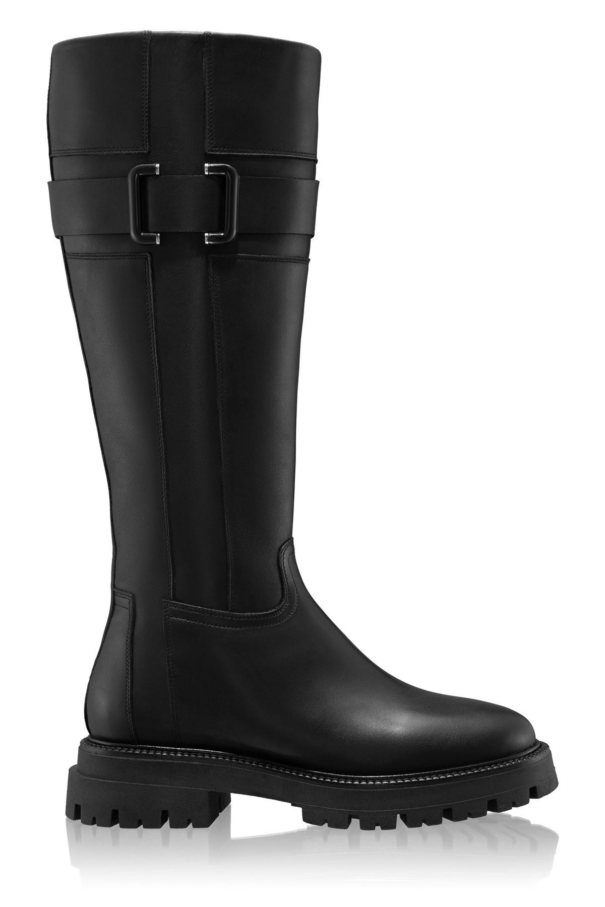 Women Leather Boots 8164 Vitello Black