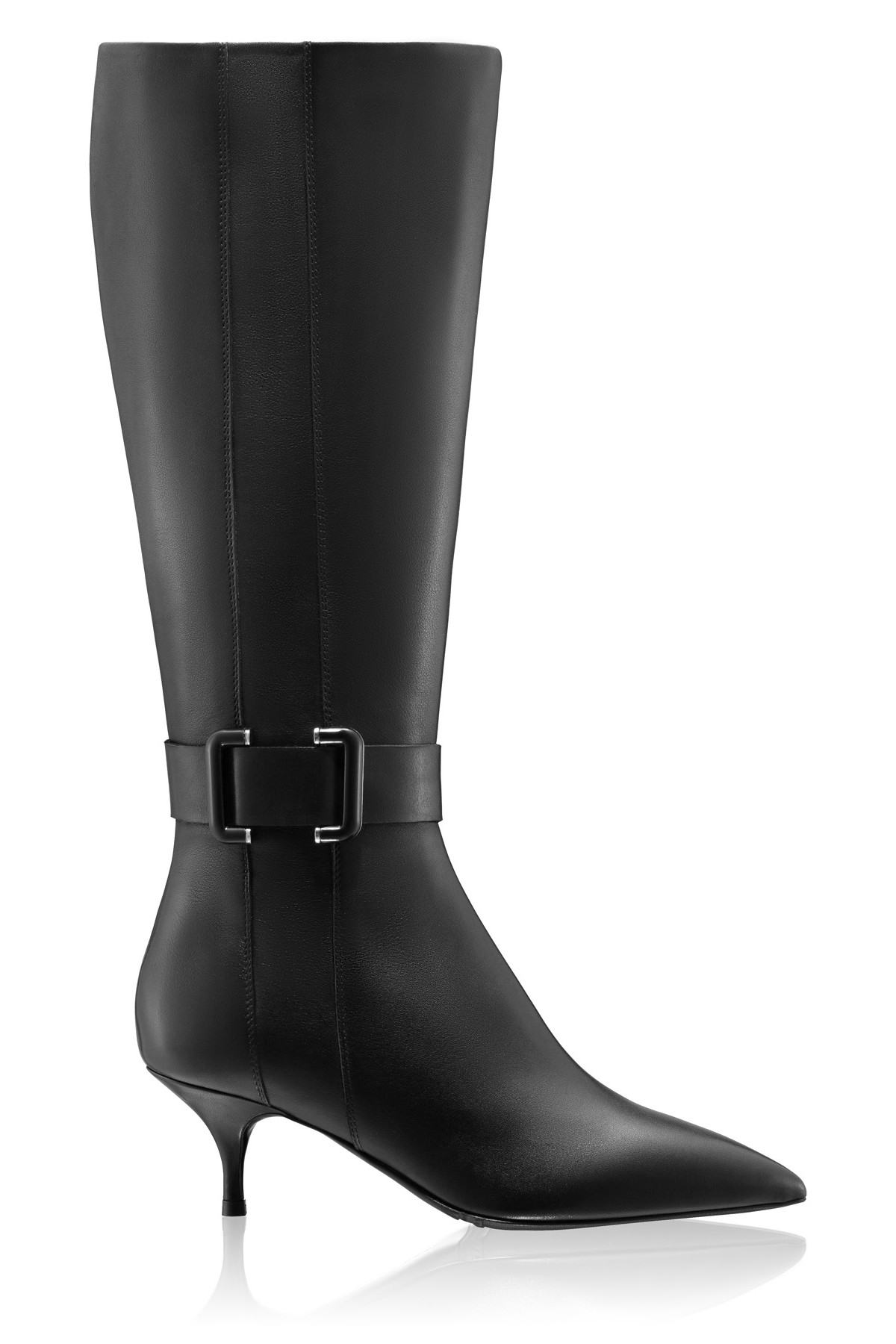 Women Leather Boots 8187 Vitello Black
