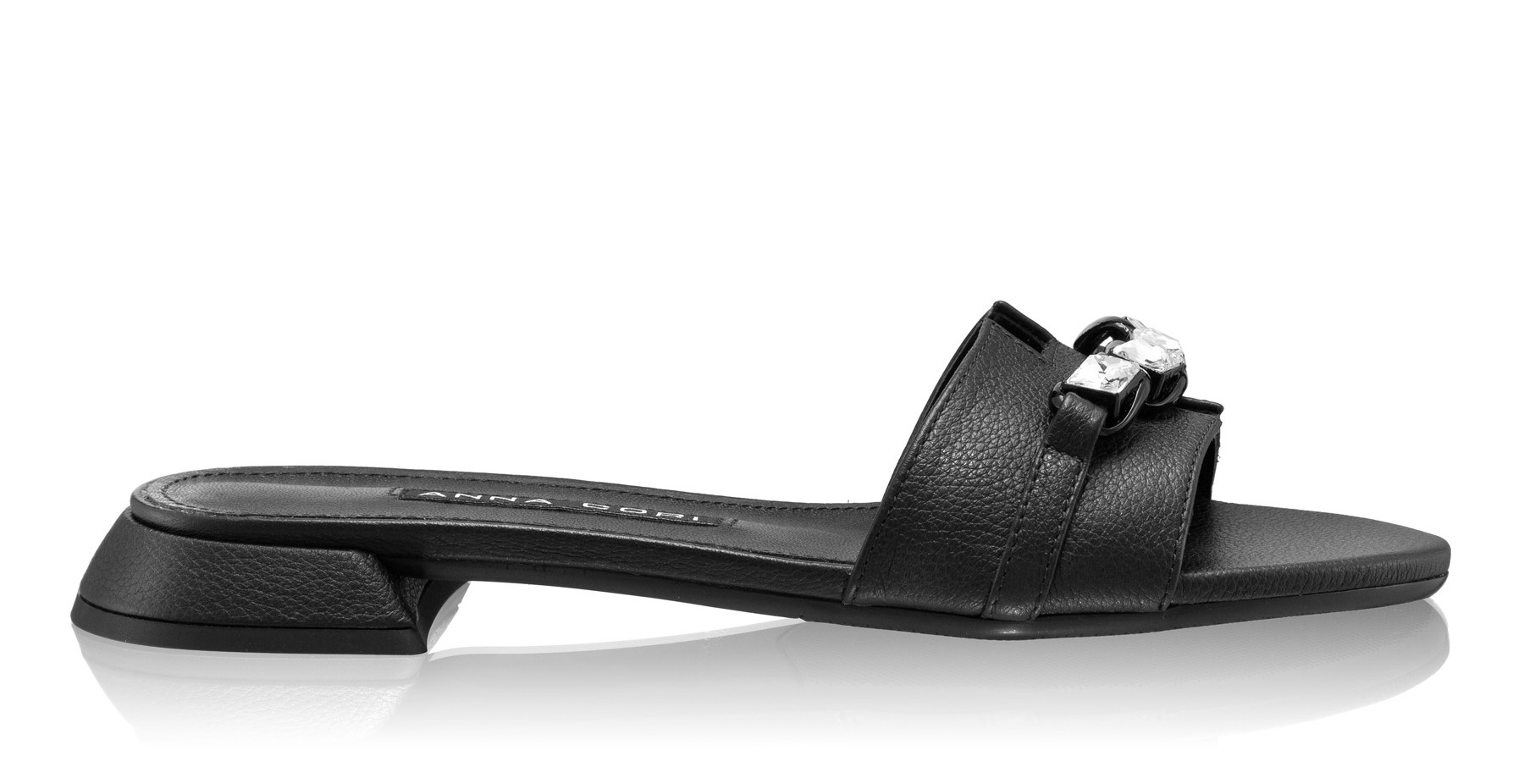 Women Leather Mules 8034 Bottalato Black
