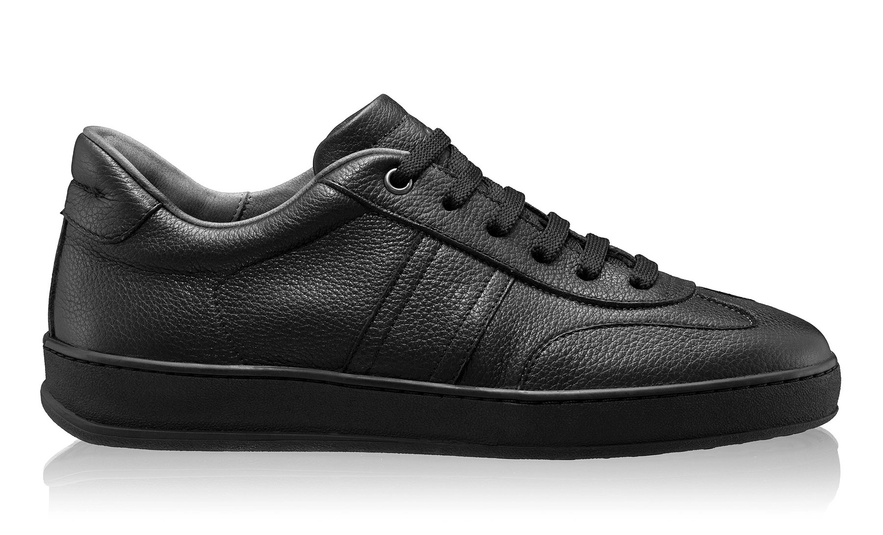 Women Leather Sport Shoes 8066 Bottalato Black