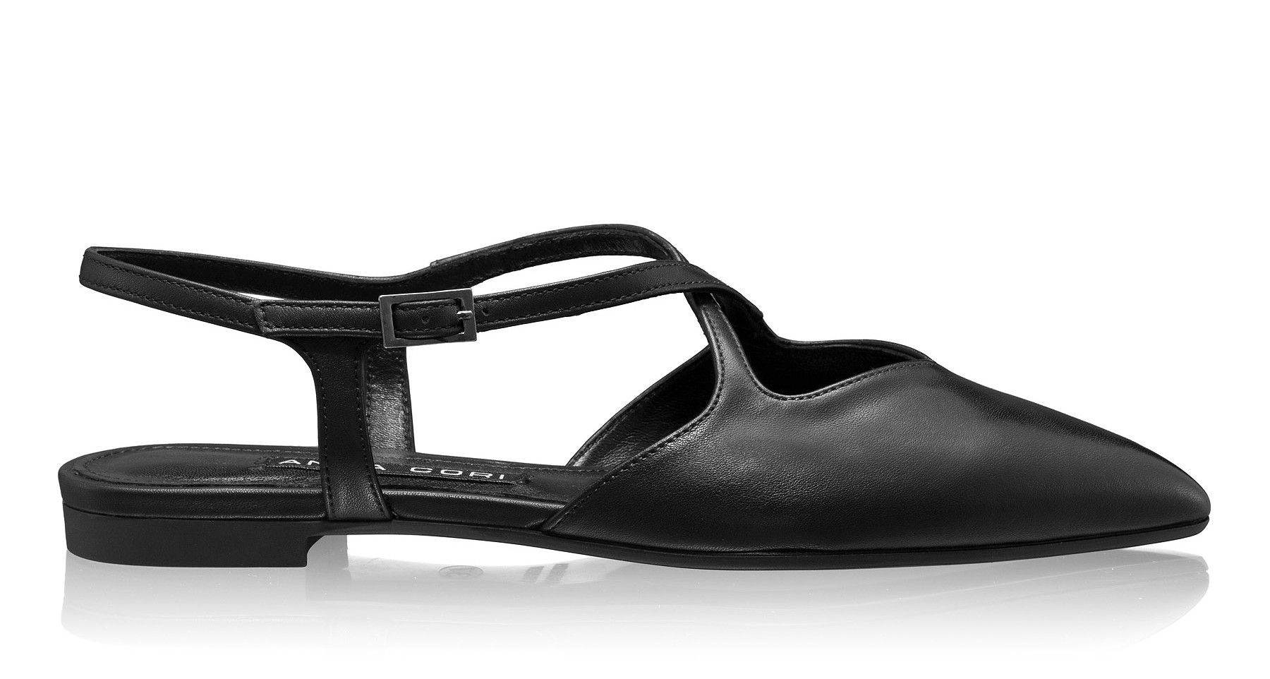 Women's Ballerinas 8391 Vitello Black