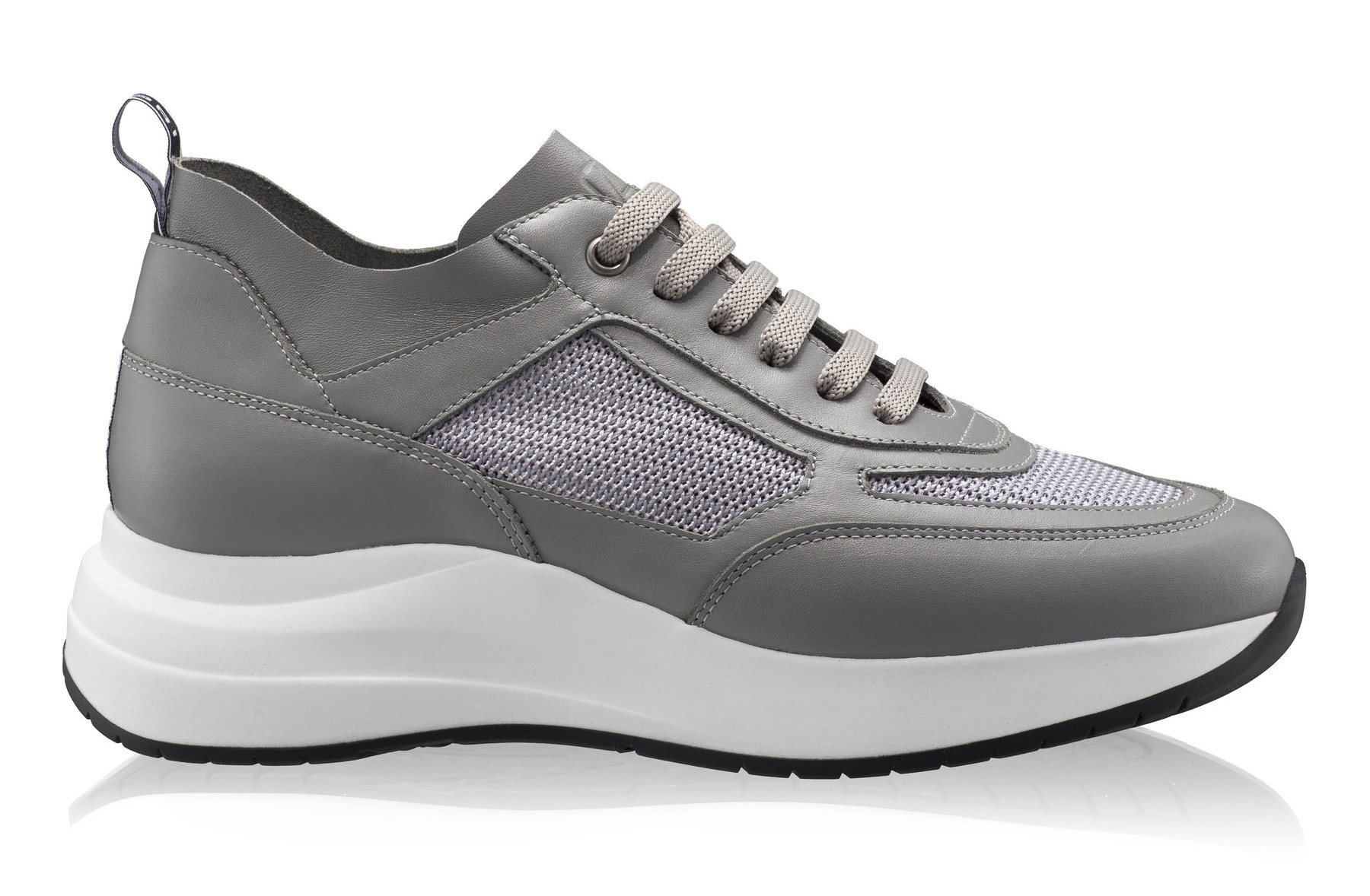Women's sneakers 8132 Vitello+Gray Mesh