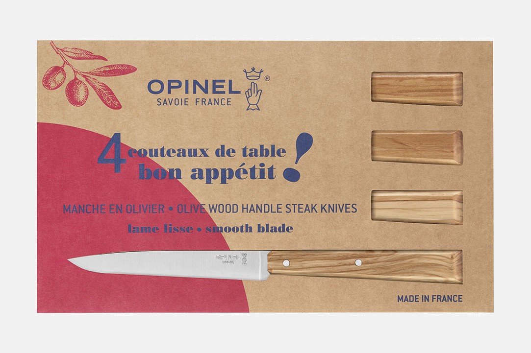 Coffret de 4 couteaux de table N°125 Bon Appétit Sud
